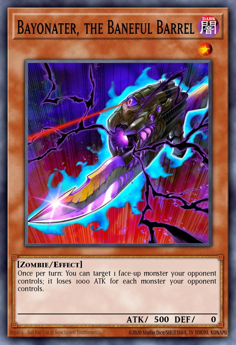 Carte Yu-Gi-Oh! Bayonater, the Baneful Barrel #030 — Chaos Impact