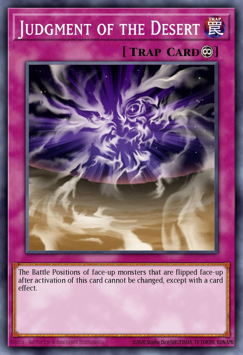 Carte Yu-Gi-Oh! Judgment of the Desert #103 — Ancient Sanctuary