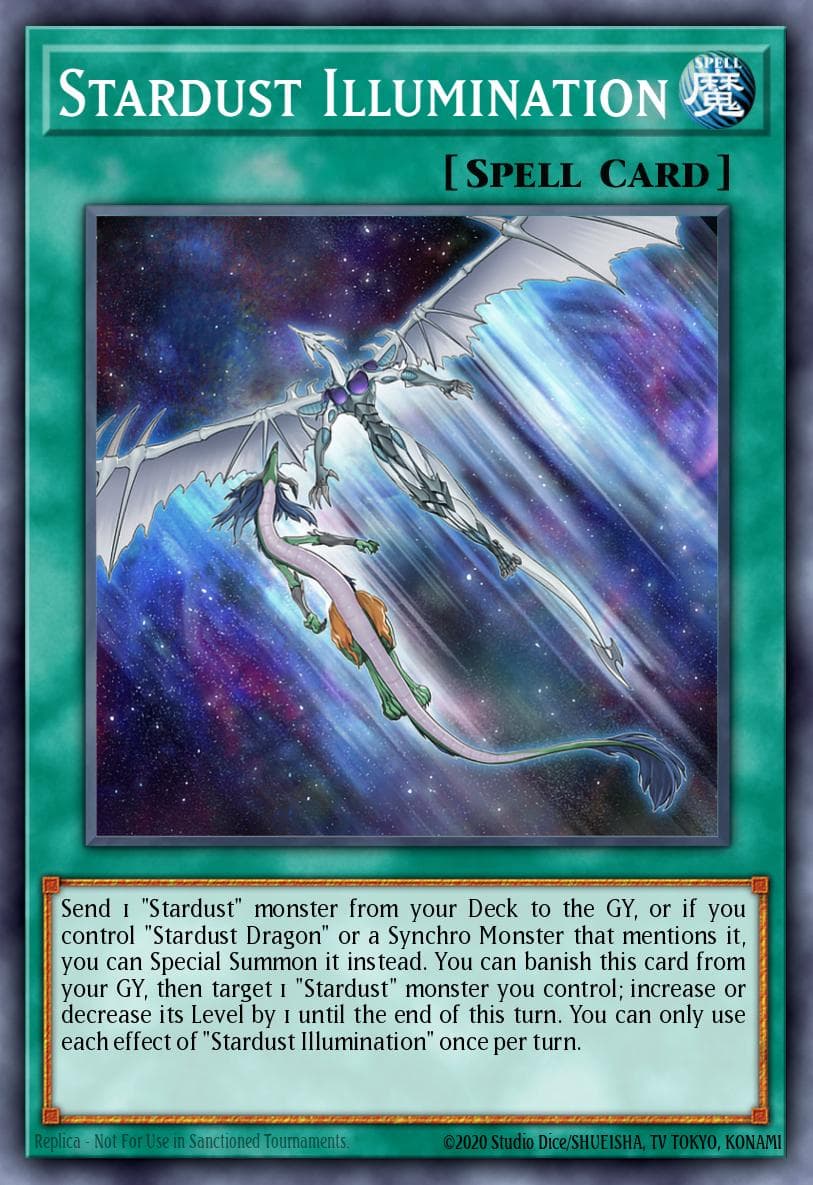 Carte Yu-Gi-Oh! Stardust Illumination #120 — Battles of Legend: Glorious Gallery