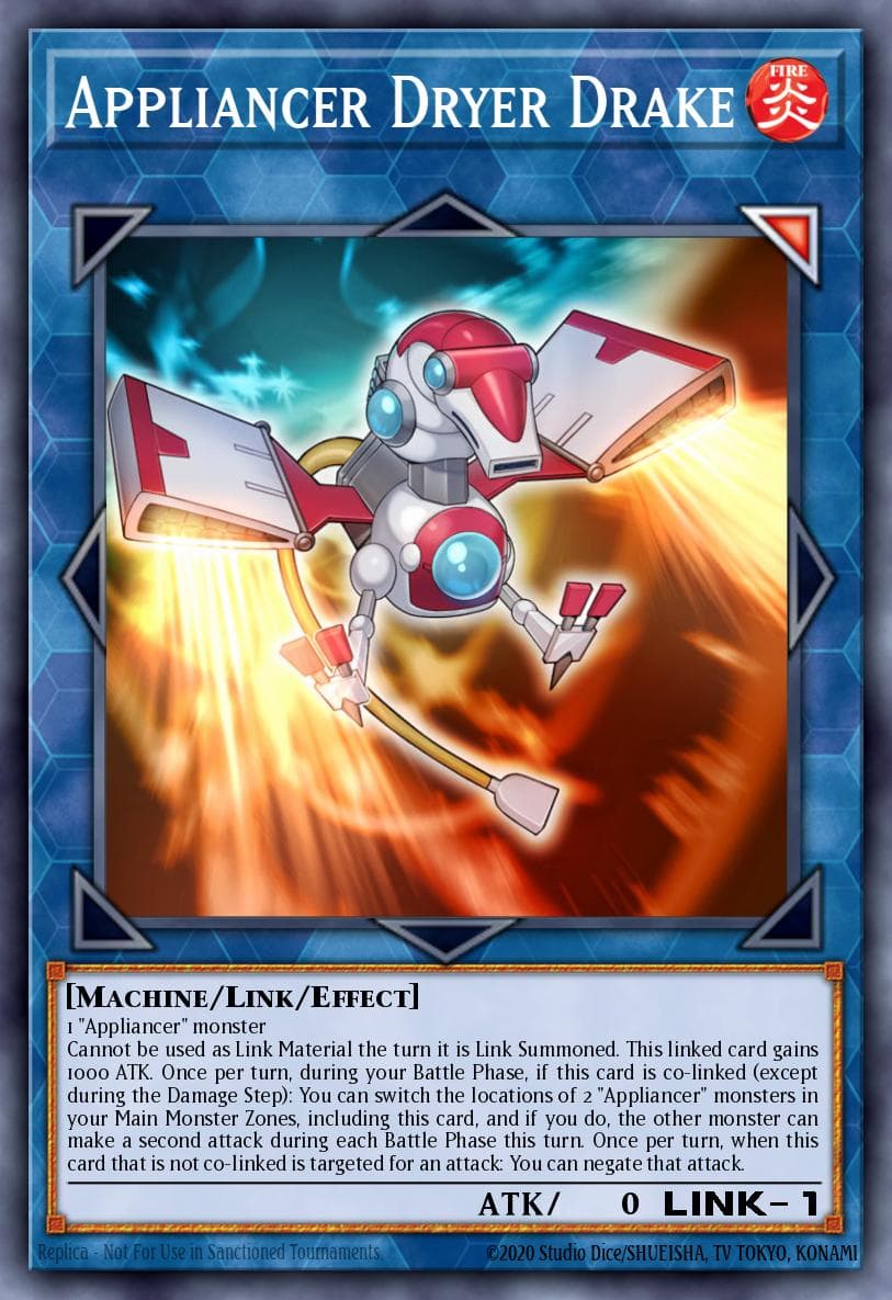 Carte Yu-Gi-Oh! Appliancer Dryer Drake #042 — Battles of Legend: Armageddon