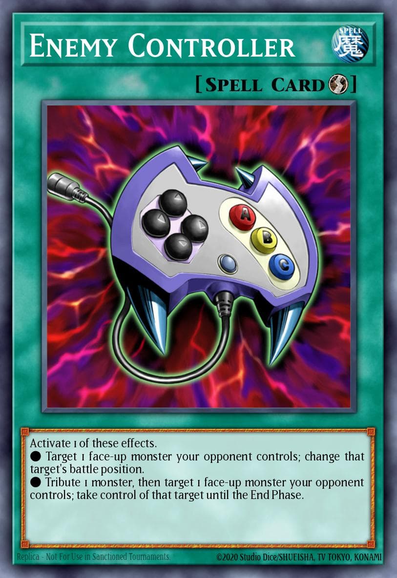 Carte Yu-Gi-Oh! Enemy Controller #144 — Battle Pack 2: War of the Giants