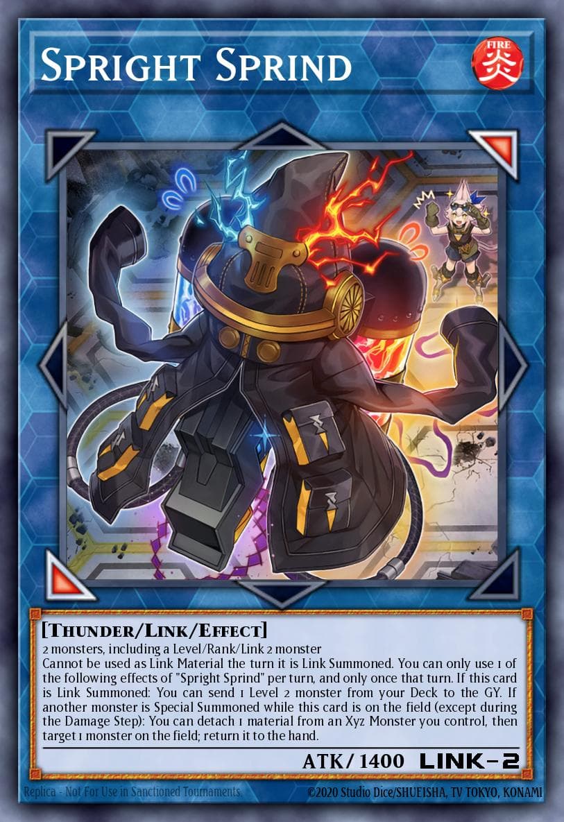 Carte Yu-Gi-Oh! Spright Sprind #095 — Battles of Legend: Terminal Revenge