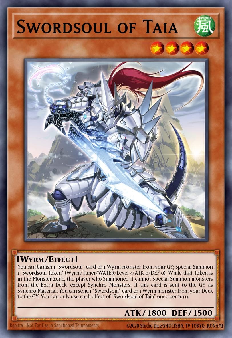 Carte Yu-Gi-Oh! Swordsoul of Taia #004 — Burst of Destiny
