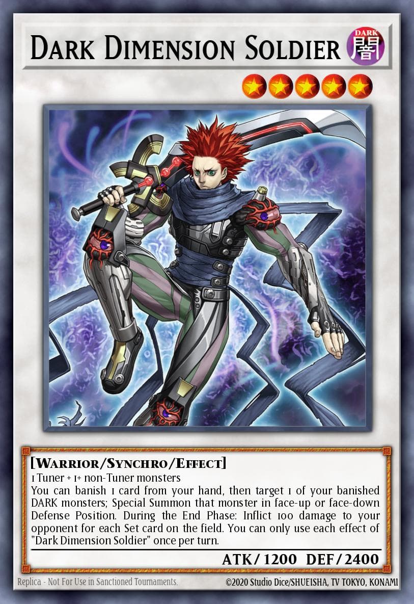 Carte Yu-Gi-Oh! Dark Dimension Soldier #043 — Battle of Chaos