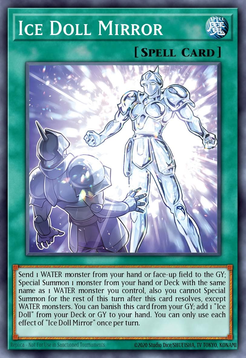 Carte Yu-Gi-Oh! Ice Doll Mirror #033 — Battles of Legend: Monster Mayhem