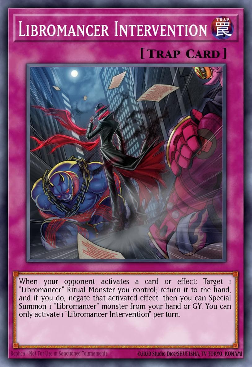 Carte Yu-Gi-Oh! Libromancer Intervention #091 — Battle of Chaos
