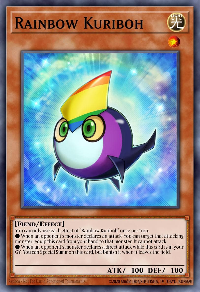 Carte Yu-Gi-Oh! Rainbow Kuriboh #010 — Yu-Gi-Oh! Advent Calendar (2019)