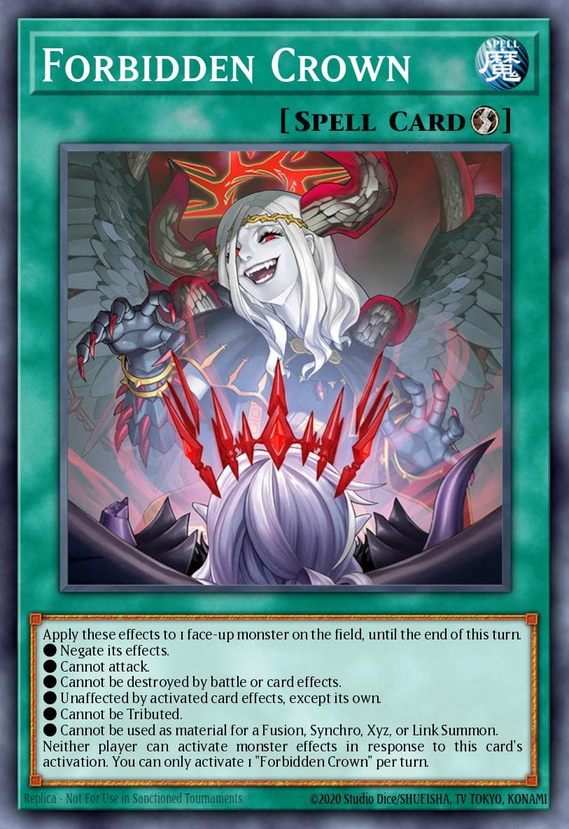 Carte Yu-Gi-Oh! Forbidden Crown #067 — Burst Protocol