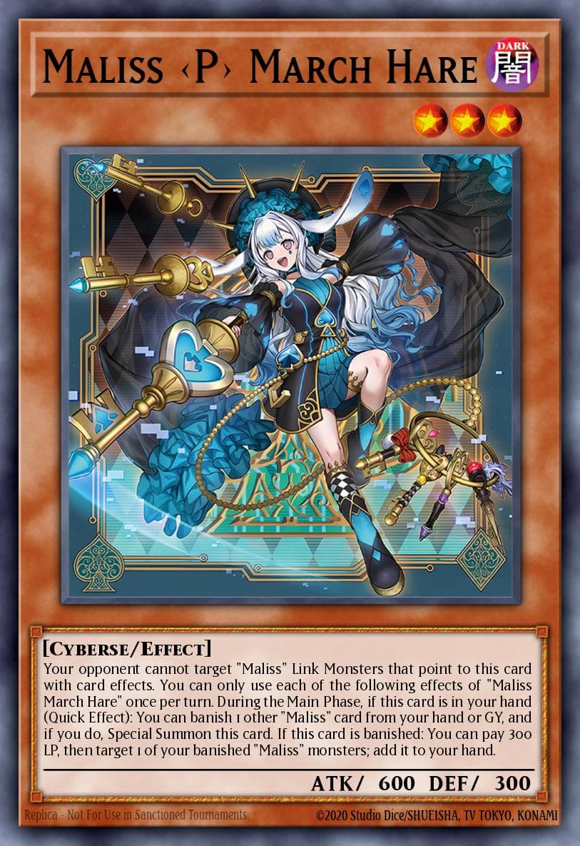 Carte Yu-Gi-Oh! Maliss <P> March Hare #023 — Alliance Insight