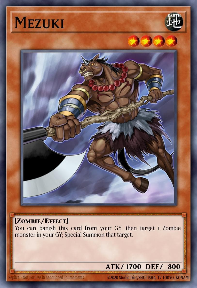 Carte Yu-Gi-Oh! Mezuki #046 — Battle Pack 3: Monster League