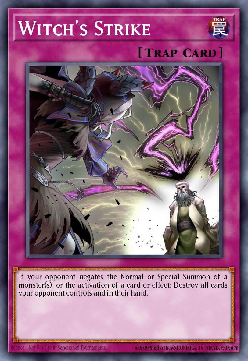 Carte Yu-Gi-Oh! Witch's Strike #133 — Battles of Legend: Glorious Gallery