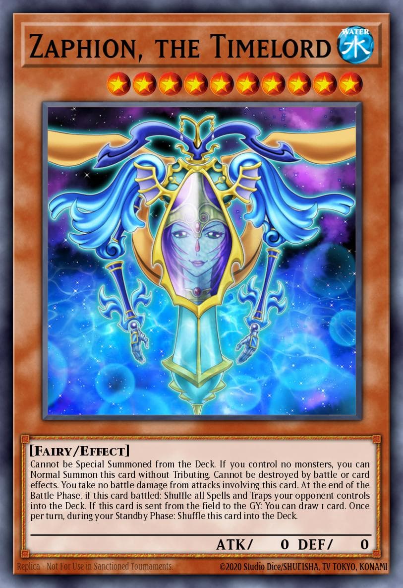 Carte Yu-Gi-Oh! Zaphion, the Timelord #032 — Battles of Legend: Light's Revenge