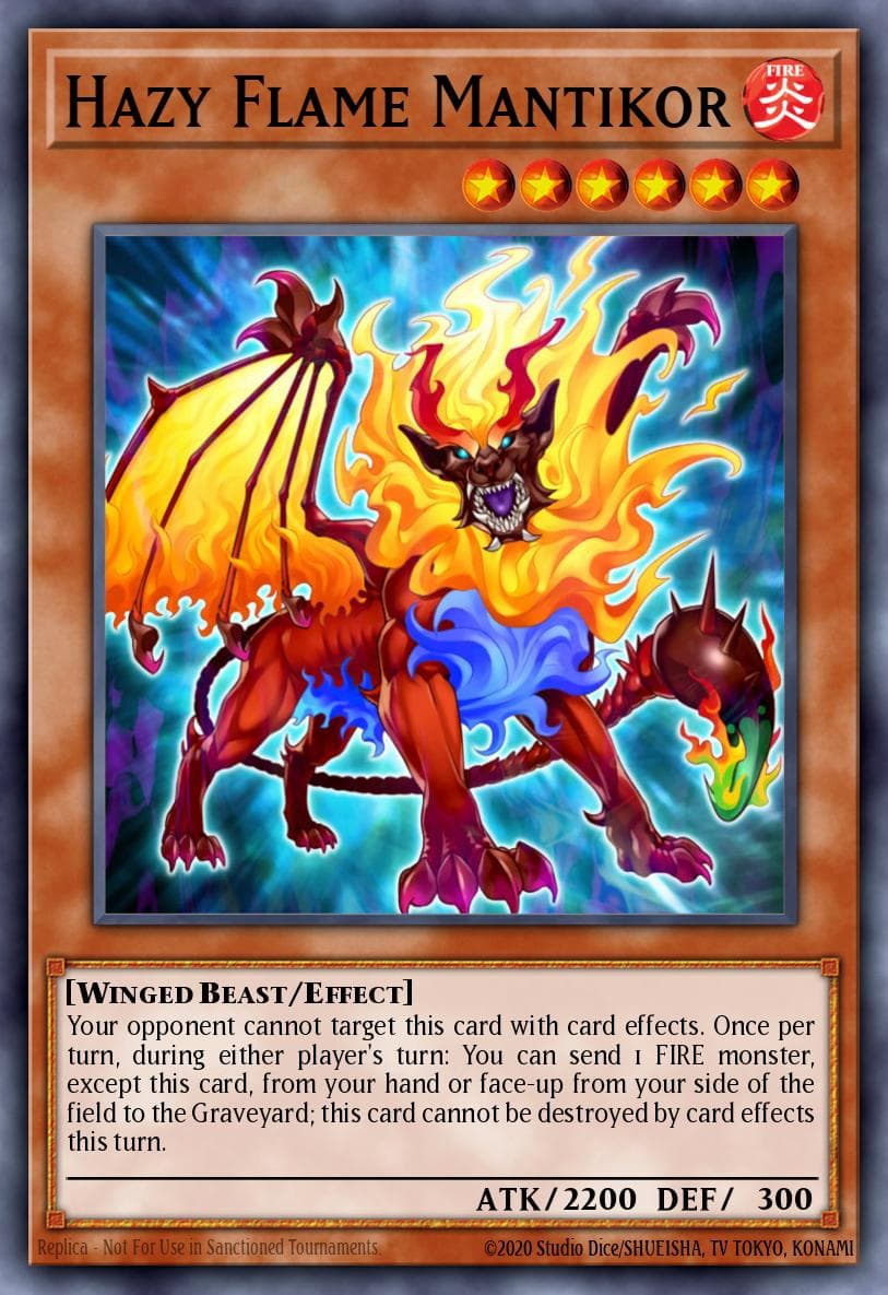 Carte Yu-Gi-Oh! Hazy Flame Mantikor #082 — Cosmo Blazer