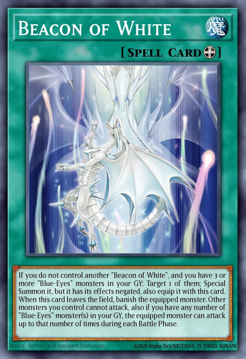 Carte Yu-Gi-Oh! Beacon of White #3 — Breakers of Shadow: Special Edition