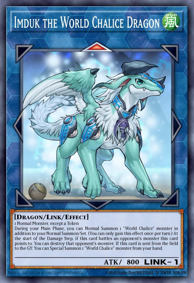 Carte Yu-Gi-Oh! Imduk the World Chalice Dragon #086 — Battles of Legend: Relentless Revenge