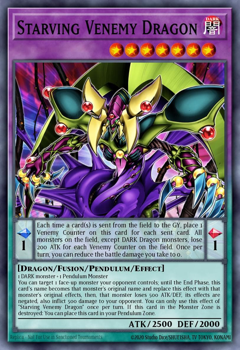Carte Yu-Gi-Oh! Starving Venemy Dragon #034 — Brothers of Legend