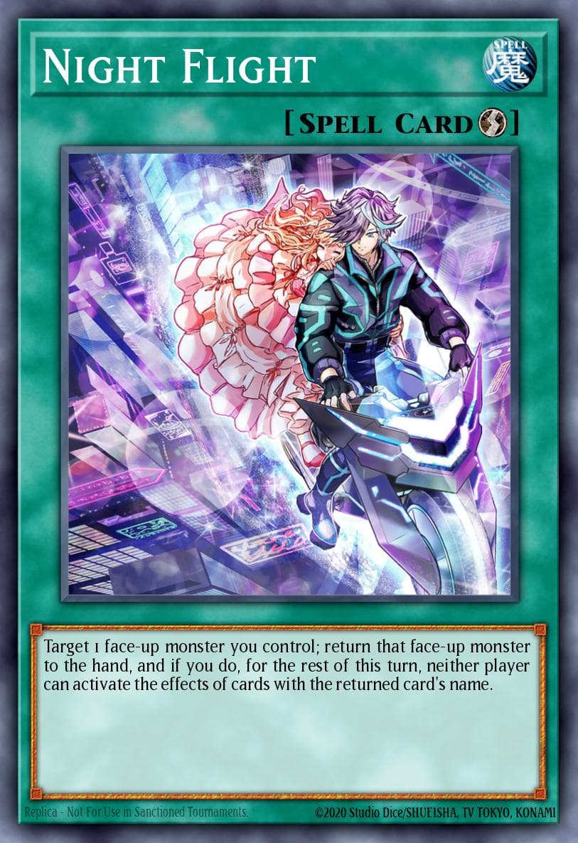Carte Yu-Gi-Oh! Night Flight #068 — Burst of Destiny