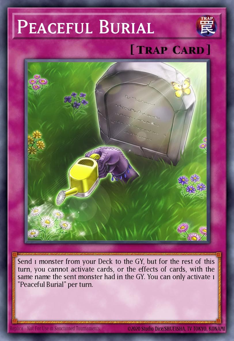 Carte Yu-Gi-Oh! Peaceful Burial #077 — Chaos Impact