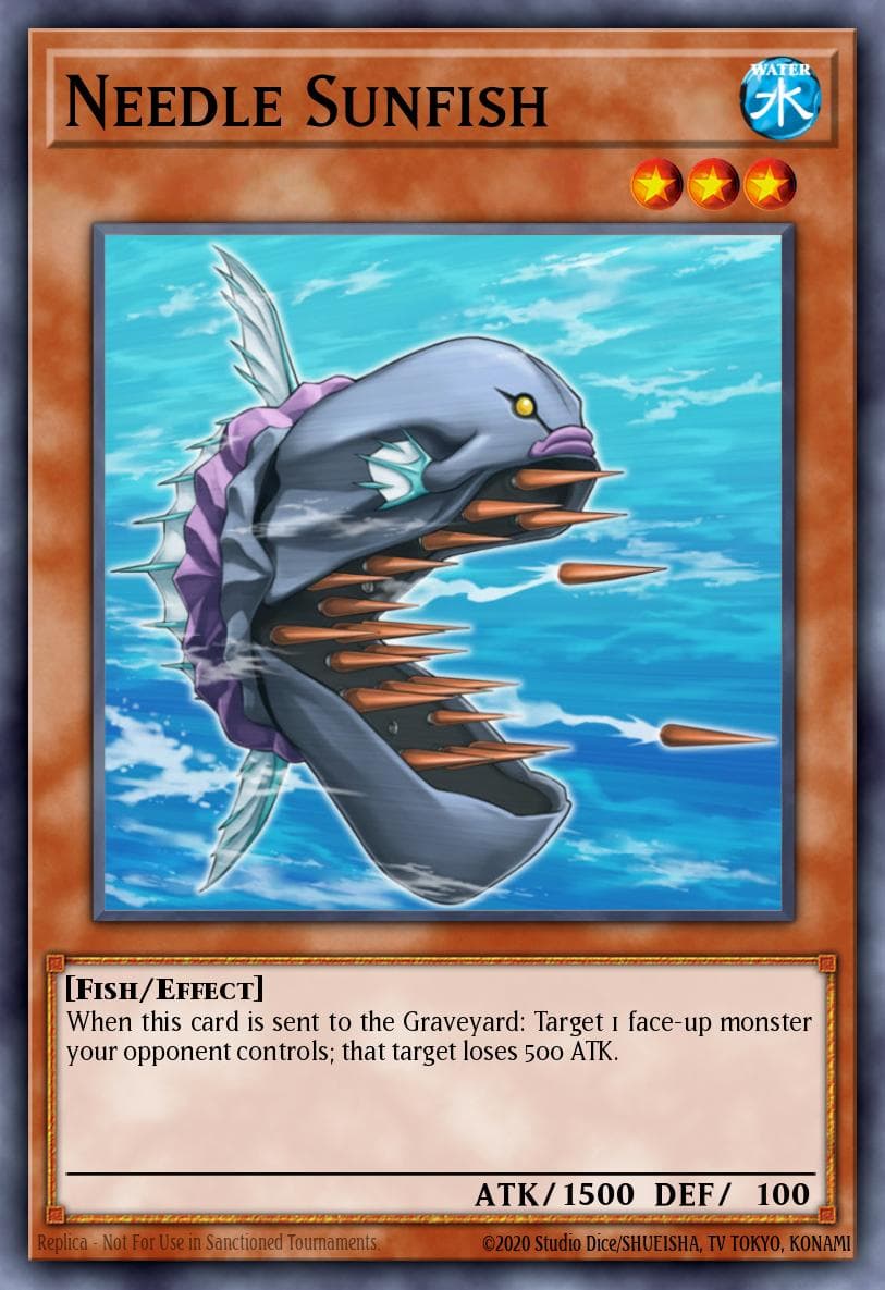 Carte Yu-Gi-Oh! Needle Sunfish #101 — Battle Pack 2: War of the Giants