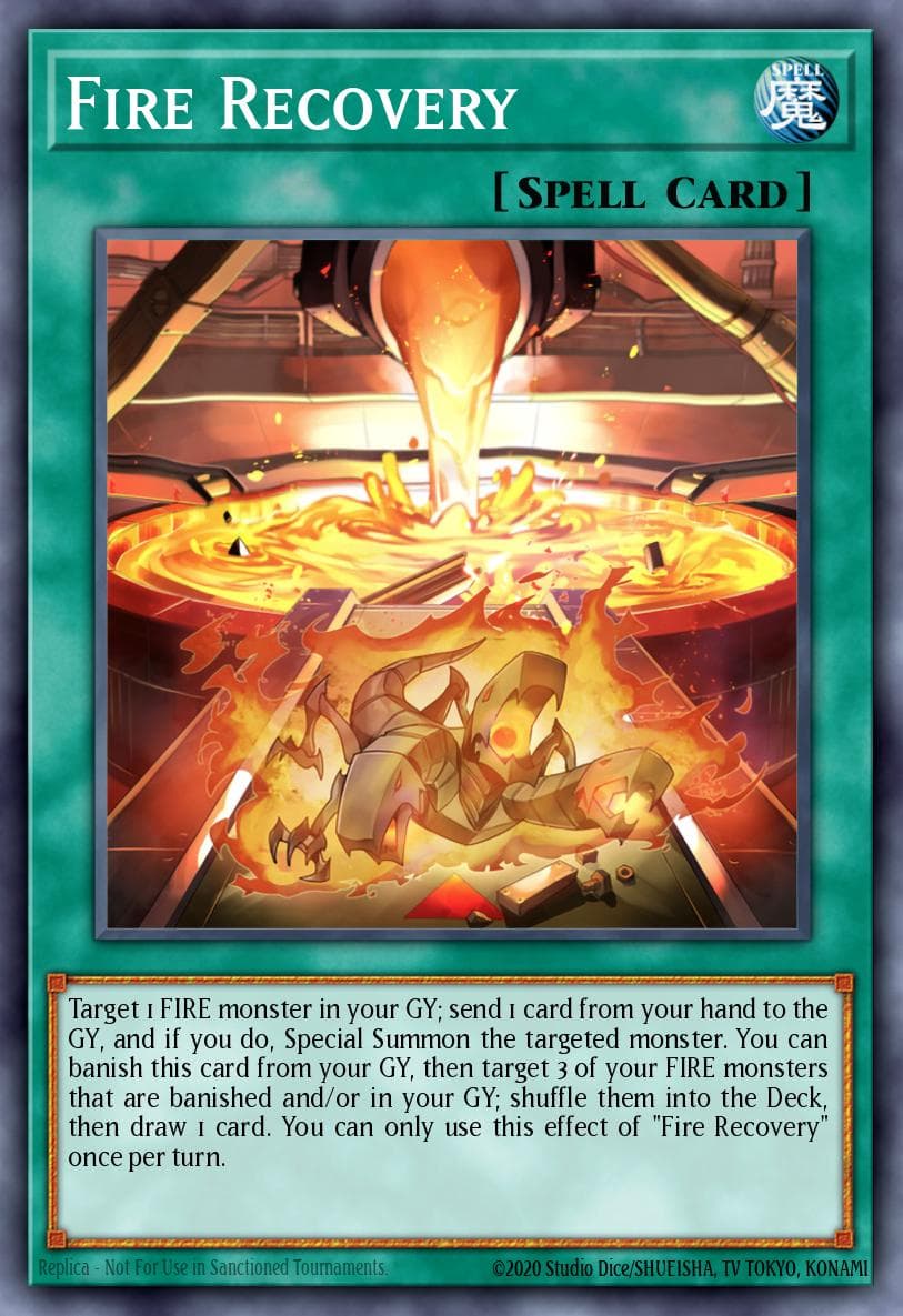 Carte Yu-Gi-Oh! Fire Recovery #059 — Age of Overlord
