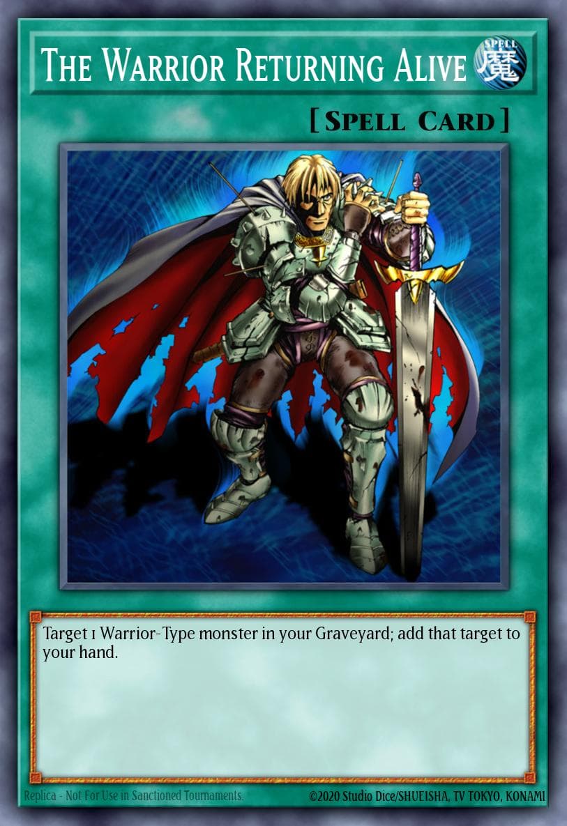 Carte Yu-Gi-Oh! The Warrior Returning Alive #025 — Starter Deck: Yu-Gi-Oh! 5D's 2009