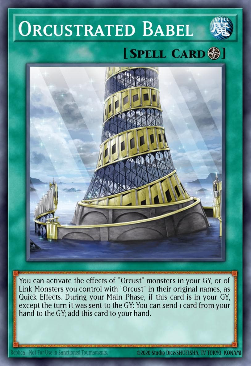 Carte Yu-Gi-Oh! Orcustrated Babel #097 — Battles of Legend: Monster Mayhem