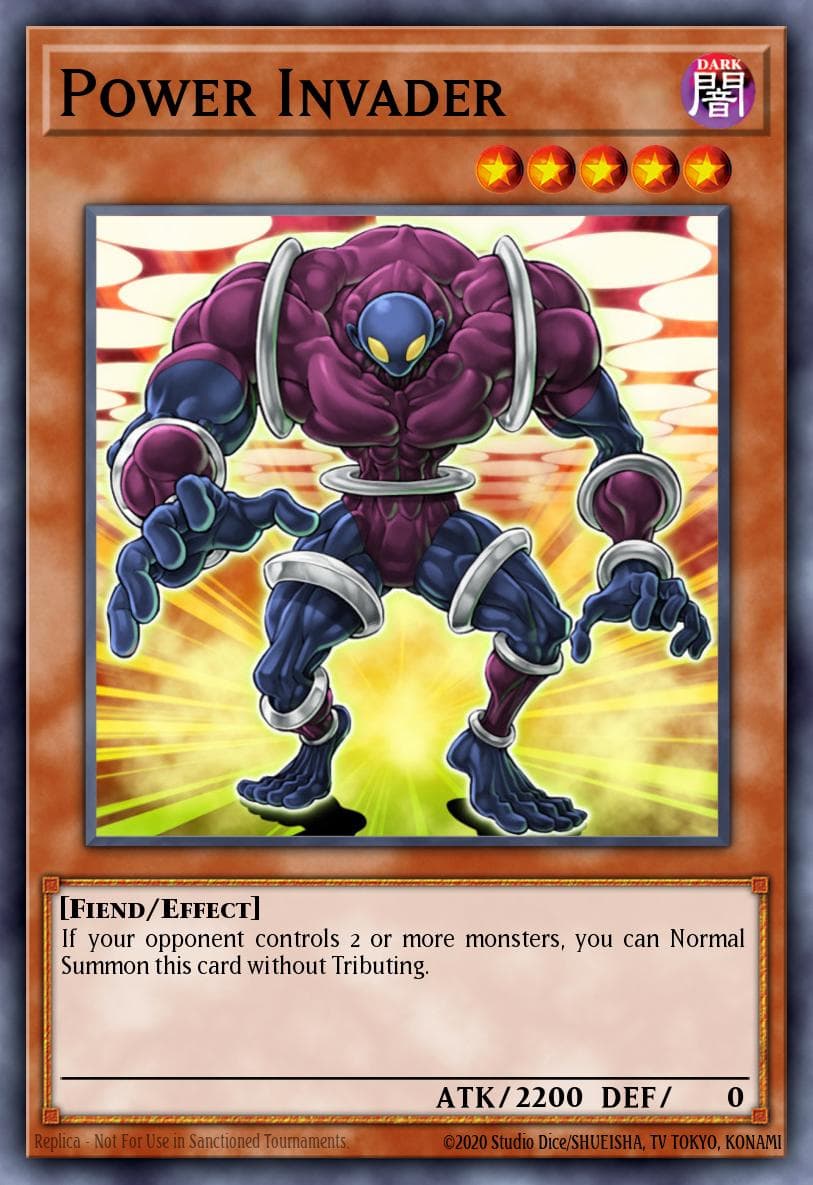 Carte Yu-Gi-Oh! Power Invader #009 — Absolute Powerforce