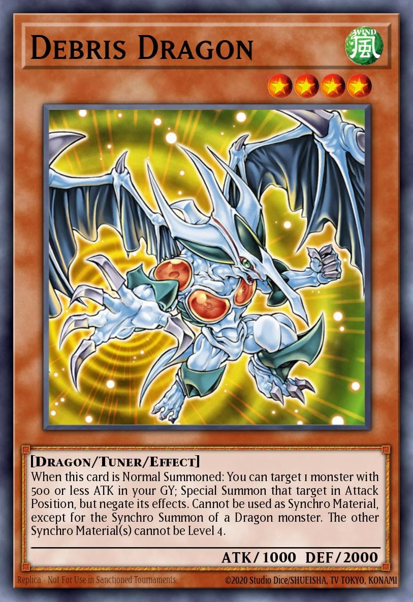 Carte Yu-Gi-Oh! Debris Dragon #002 — Astral Pack One