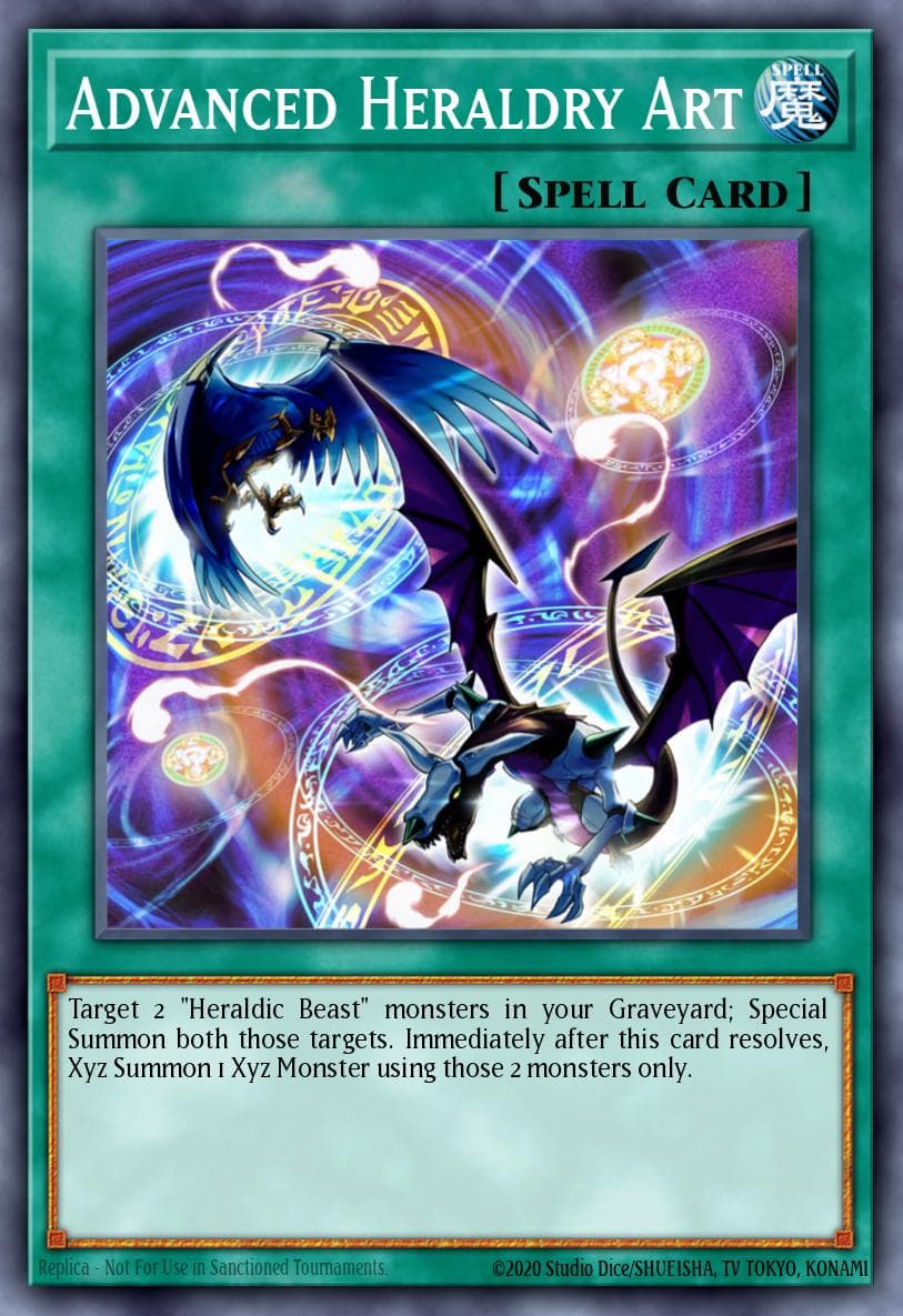 Carte Yu-Gi-Oh! Advanced Heraldry Art #055 — Abyss Rising
