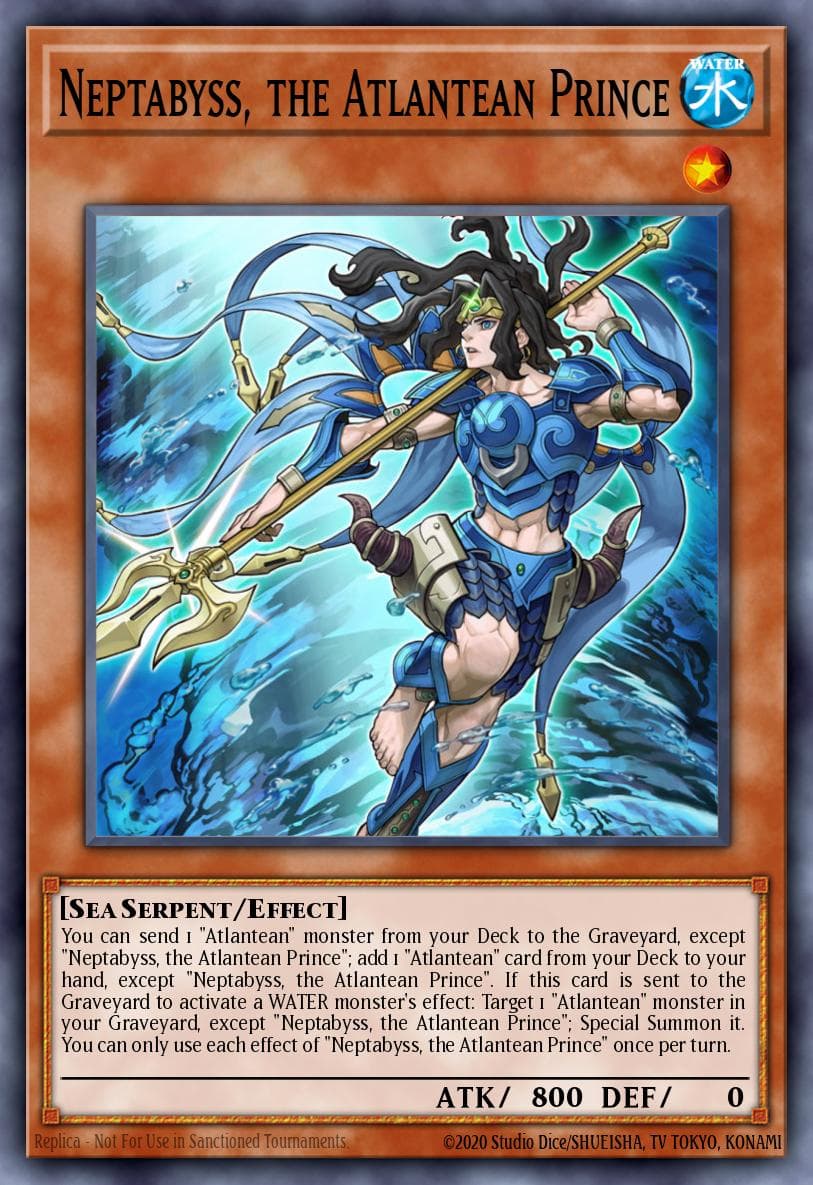 Carte Yu-Gi-Oh! Neptabyss, the Atlantean Prince #092 — Breakers of Shadow