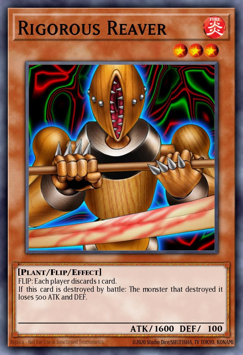 Carte Yu-Gi-Oh! Rigorous Reaver #045 — Battle Pack 3: Monster League