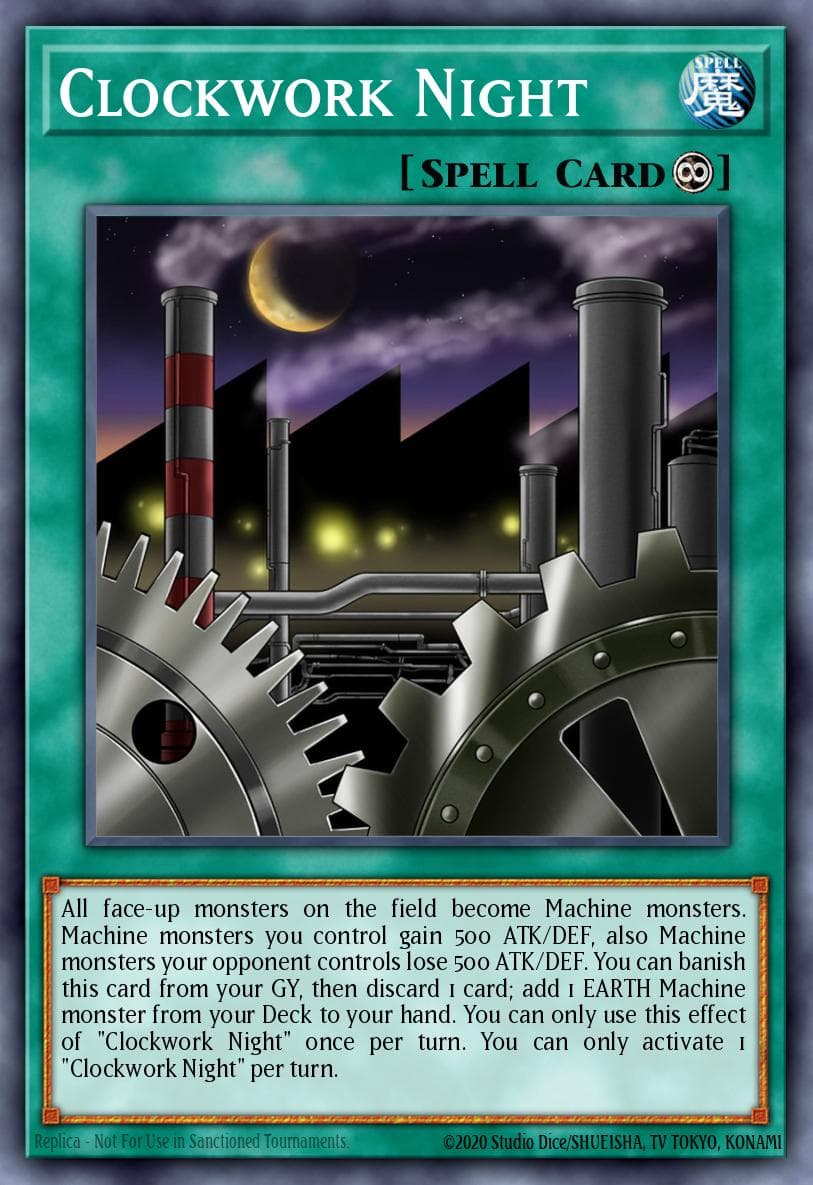 Carte Yu-Gi-Oh! Clockwork Night #007 — Battles of Legend: Crystal Revenge