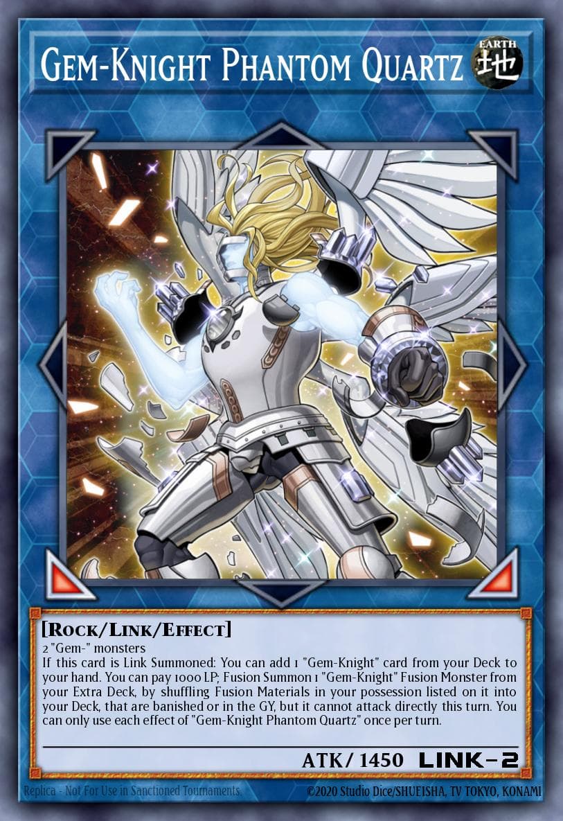 Carte Yu-Gi-Oh! Gem-Knight Phantom Quartz #156 — Battles of Legend: Monster Mayhem