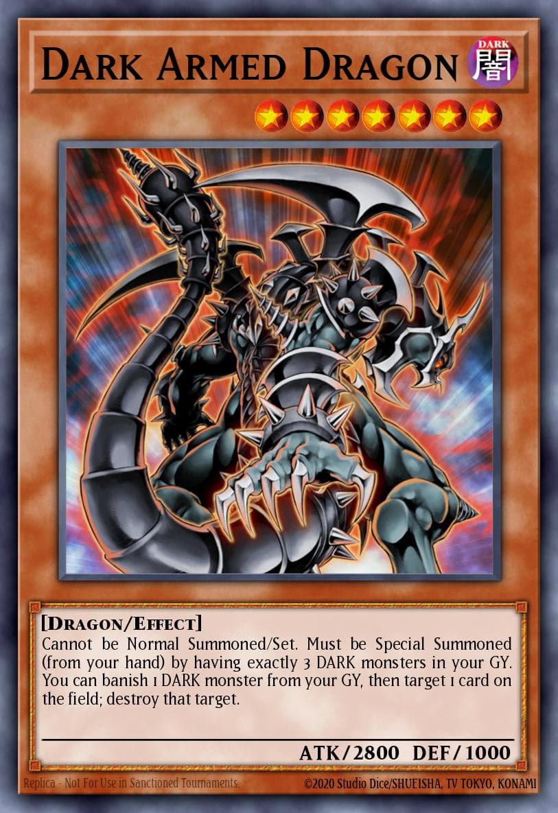 Carte Yu-Gi-Oh! Dark Armed Dragon #054 — Battles of Legend: Monstrous Revenge