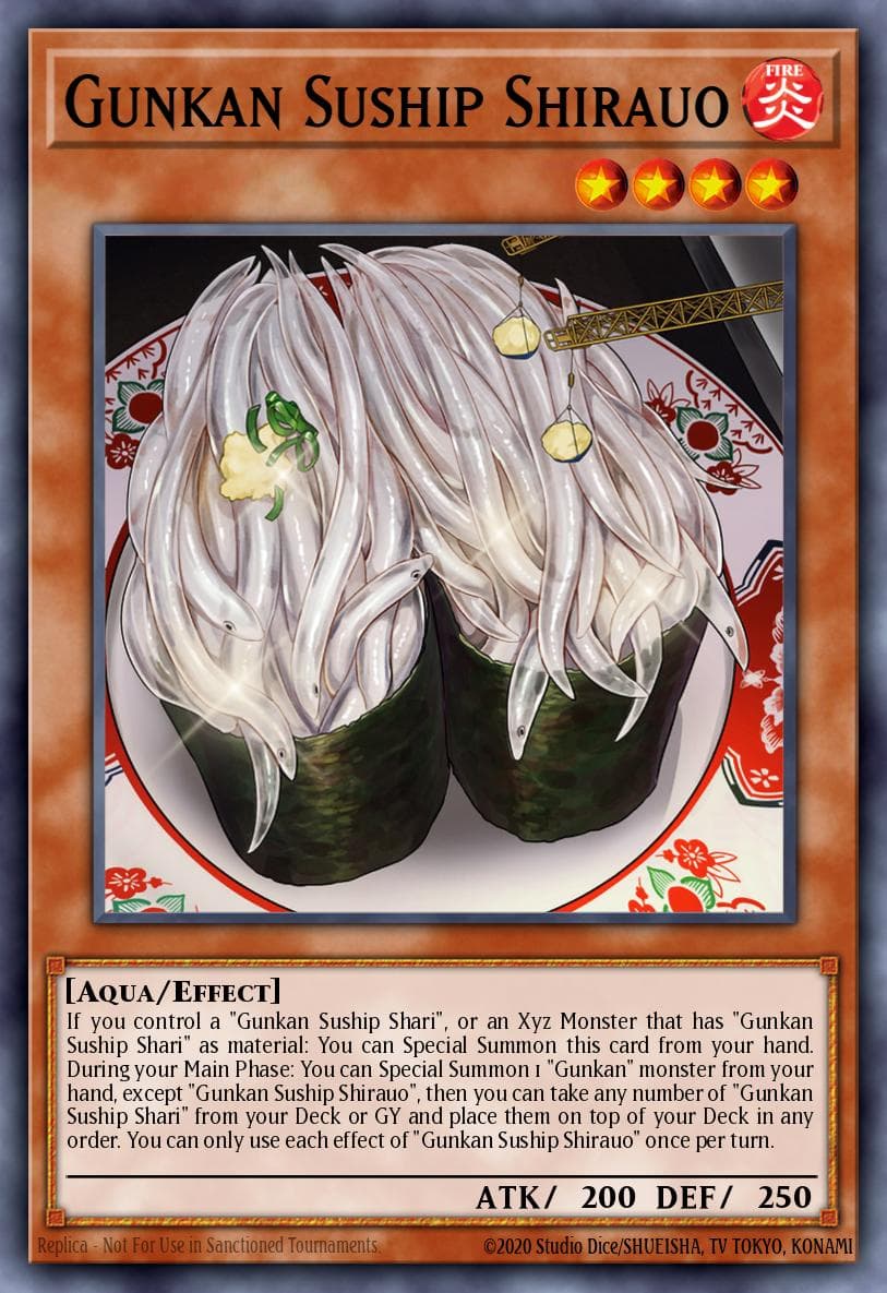 Carte Yu-Gi-Oh! Gunkan Suship Shirauo #023 — Burst of Destiny