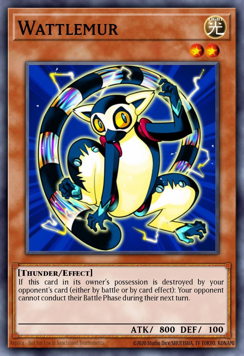Carte Yu-Gi-Oh! Wattlemur #035 — War of the Giants: Round 2