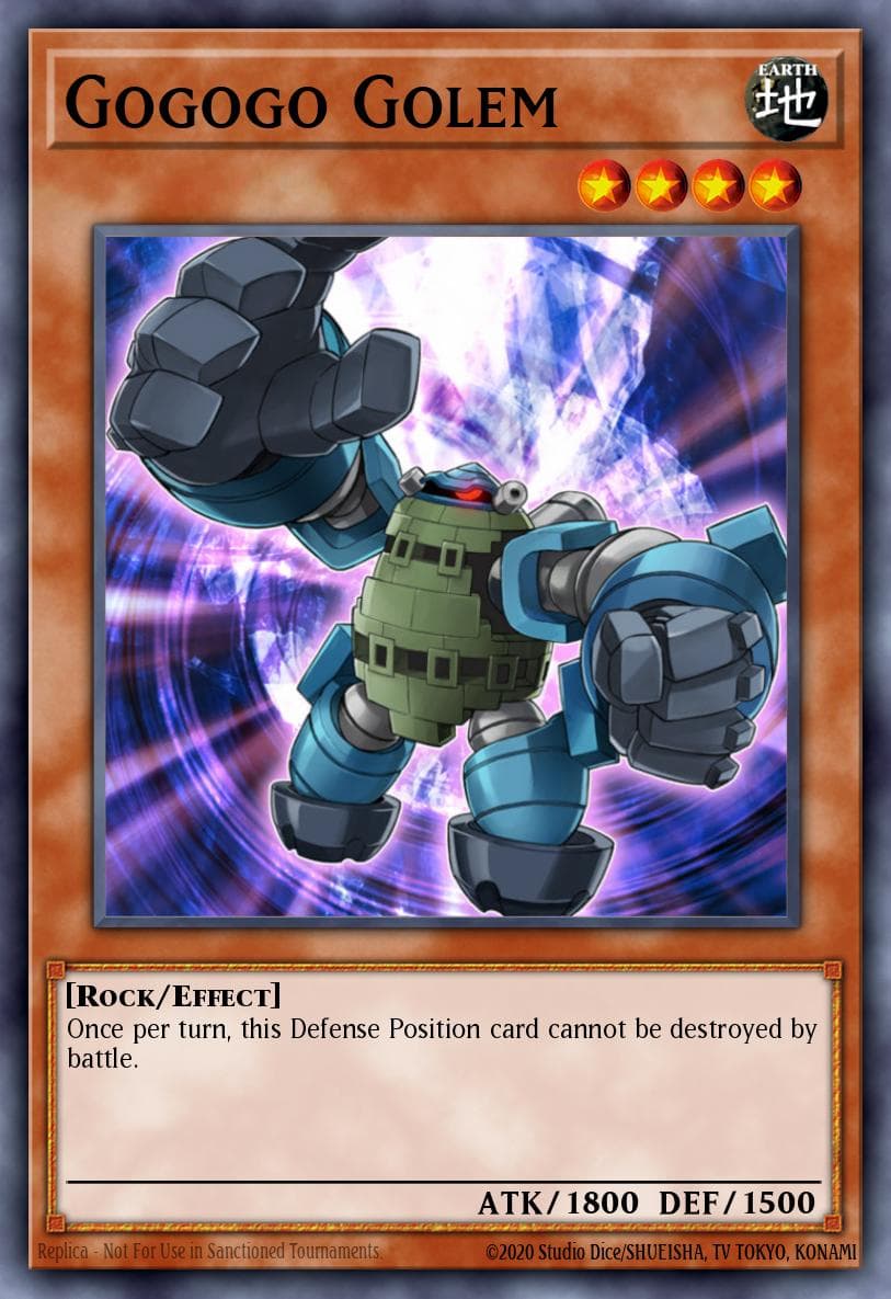 Carte Yu-Gi-Oh! Gogogo Golem #164 — Battle Pack: Epic Dawn