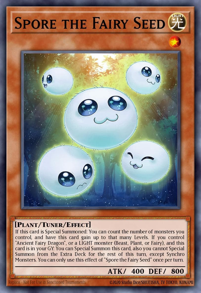 Carte Yu-Gi-Oh! Spore the Fairy Seed #007 — Alliance Insight