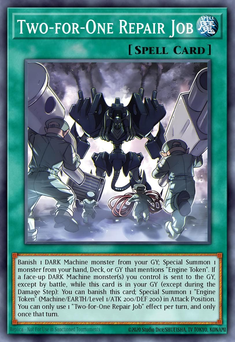 Carte Yu-Gi-Oh! Two-for-One Repair Job #029 — Battles of Legend: Monster Mayhem