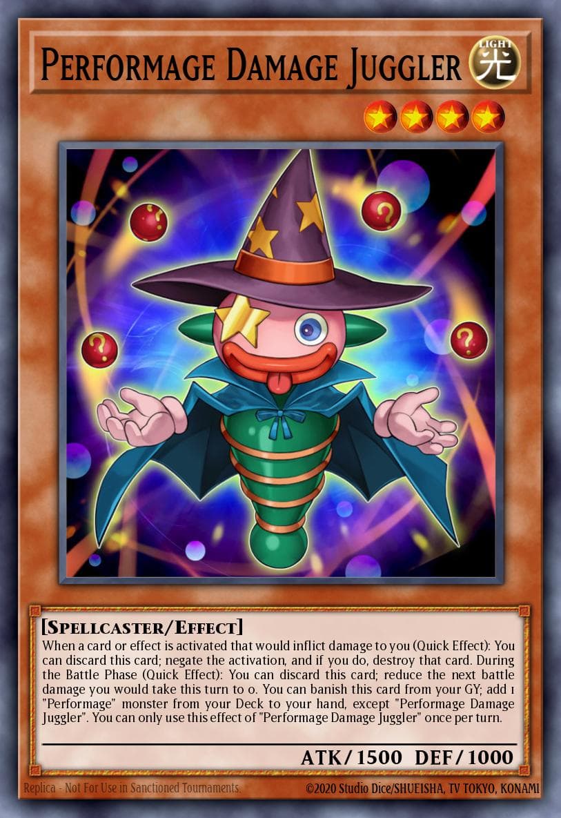 Carte Yu-Gi-Oh! Performage Damage Juggler #059 — Battles of Legend: Relentless Revenge