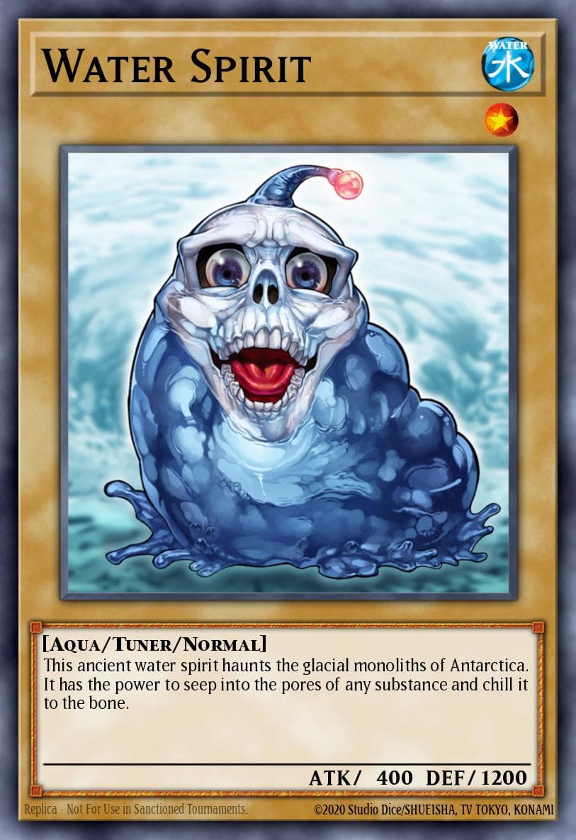 Carte Yu-Gi-Oh! Water Spirit #002 — Starter Deck: Yu-Gi-Oh! 5D's