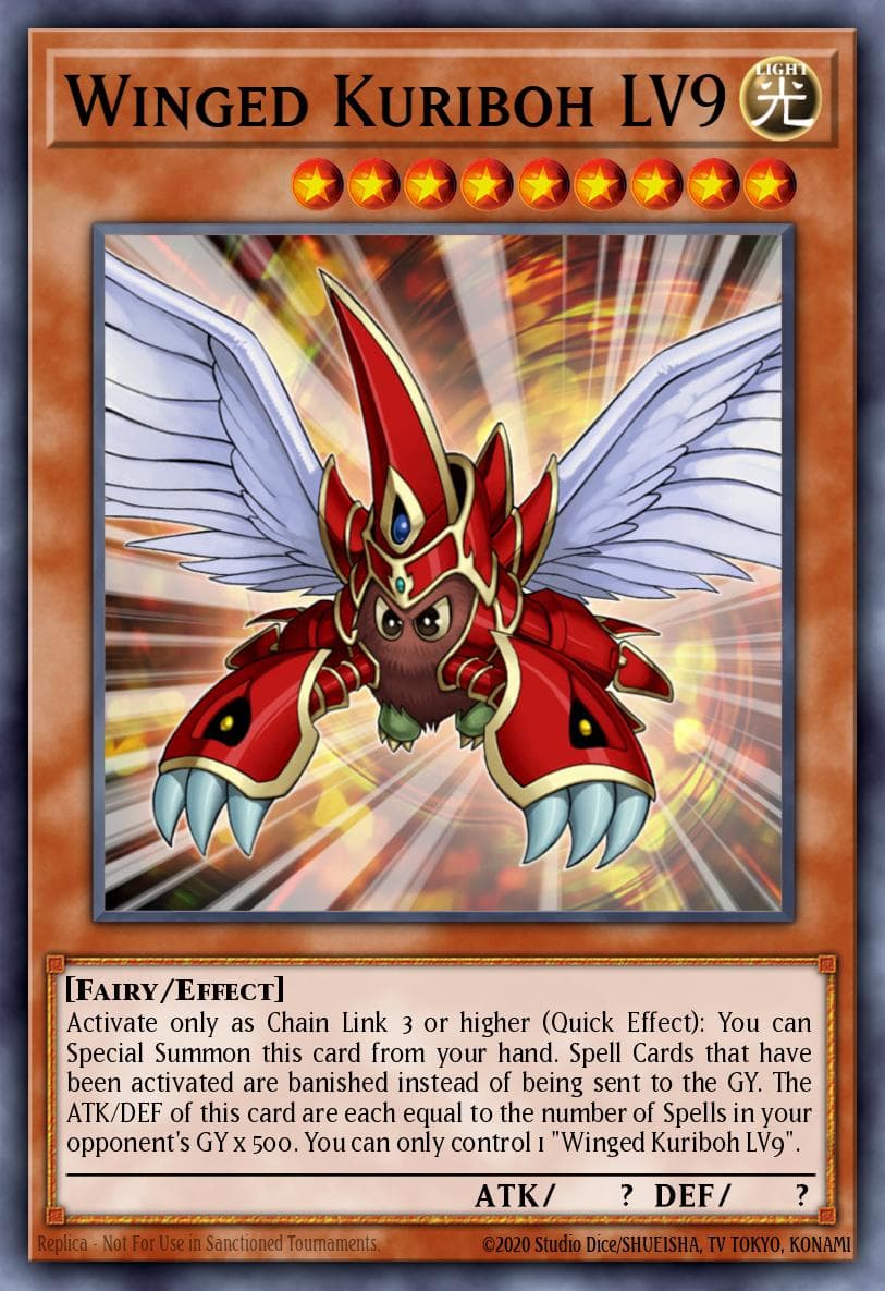 Carte Yu-Gi-Oh! Winged Kuriboh LV9 #005 — Yu-Gi-Oh! Advent Calendar (2019)