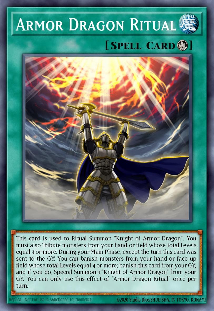 Carte Yu-Gi-Oh! Armor Dragon Ritual #064 — Blazing Vortex