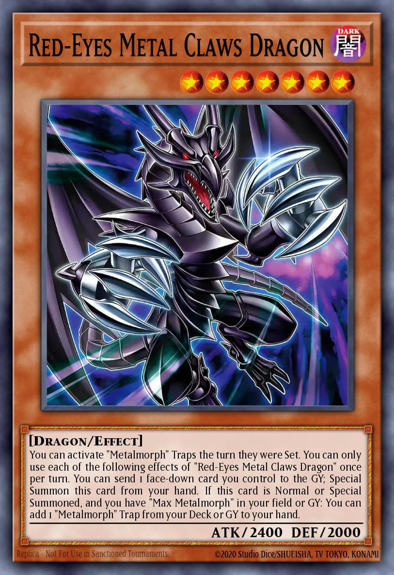 Carte Yu-Gi-Oh! Red-Eyes Metal Claws Dragon #025 — Alliance Insight