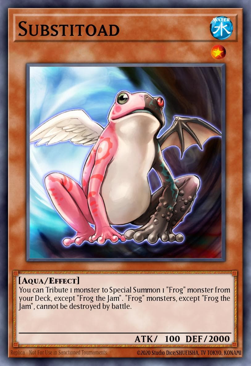 Carte Yu-Gi-Oh! Substitoad #054 — Battles of Legend: Glorious Gallery