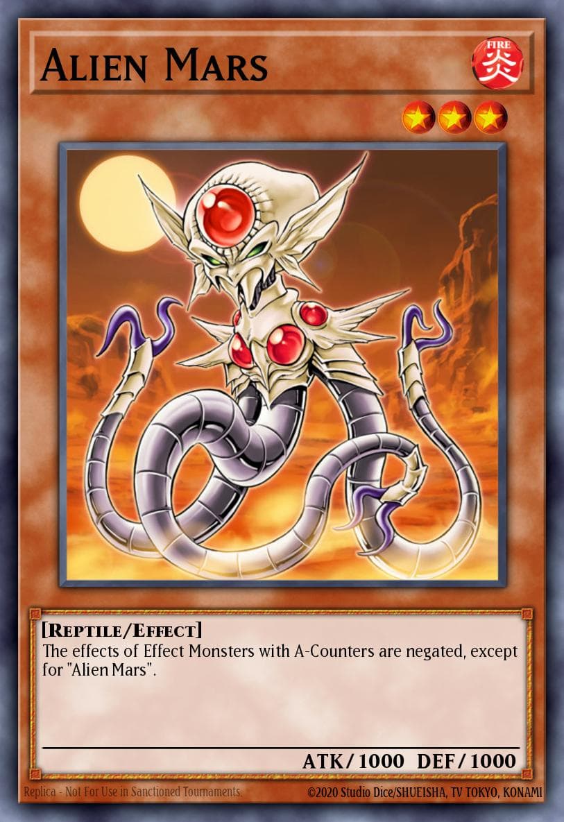 Carte Yu-Gi-Oh! Alien Mars #034 — Cyberdark Impact