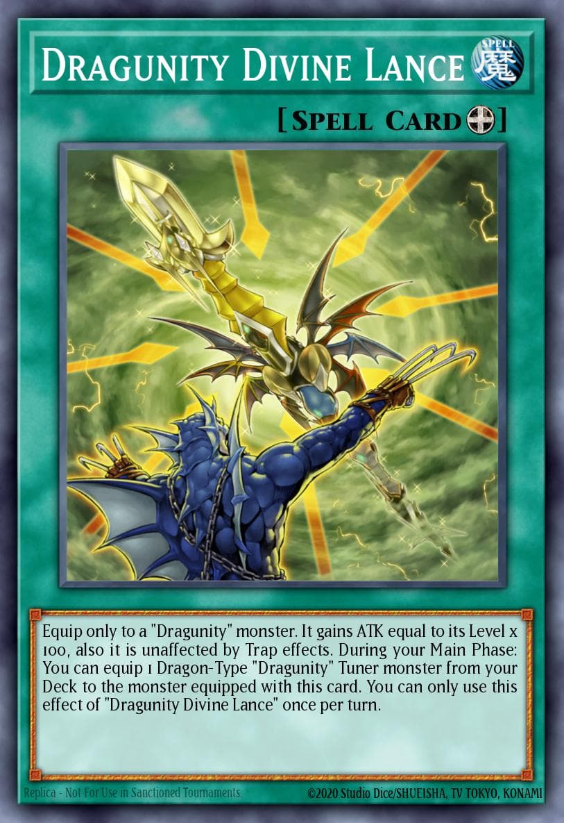 Carte Yu-Gi-Oh! Dragunity Divine Lance #113 — Battles of Legend: Glorious Gallery