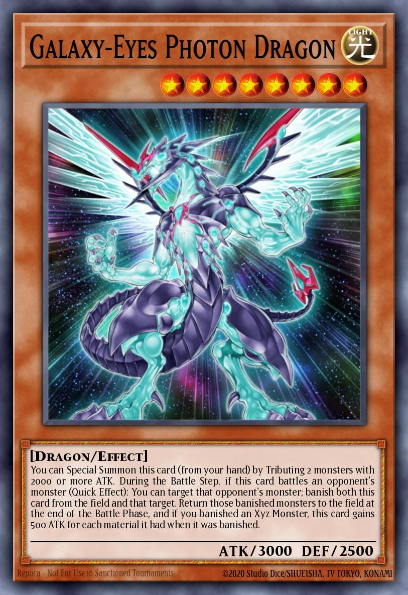 Carte Yu-Gi-Oh! Galaxy-Eyes Photon Dragon #007 — Battles of Legend: Monster Mayhem