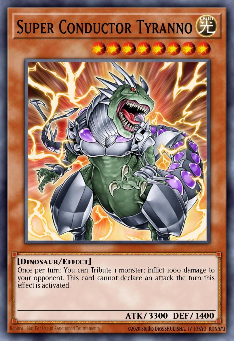 Carte Yu-Gi-Oh! Super Conductor Tyranno #013 — Battle Pack: Epic Dawn