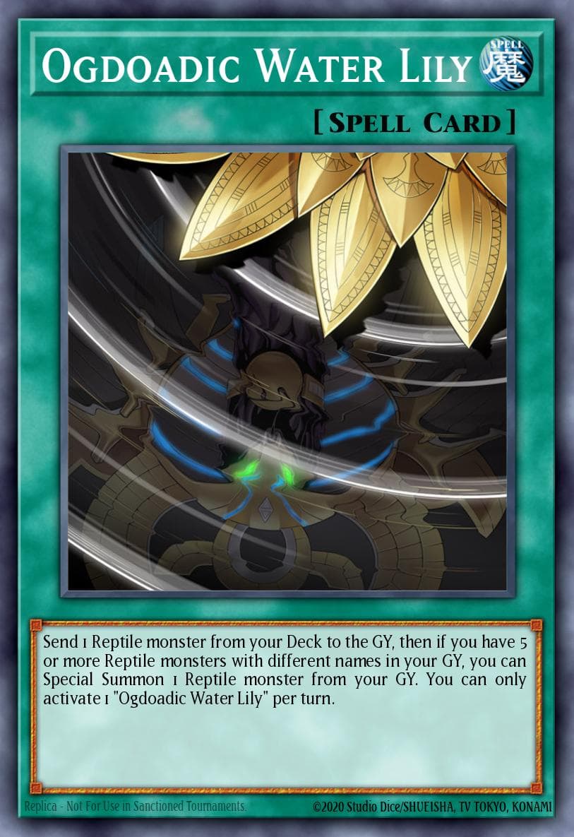 Carte Yu-Gi-Oh! Ogdoadic Water Lily #010 — Ancient Guardians
